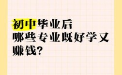 初中毕业自学什么技能能快速赚钱？