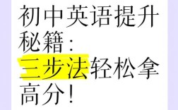 初中生英语能力怎么有效提升？