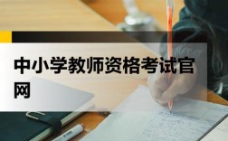 河南省中小学教师资格考试网是什么？