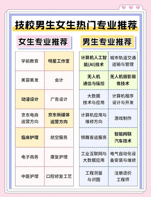 初中毕业男生选专业，哪些方向更合适？-图3