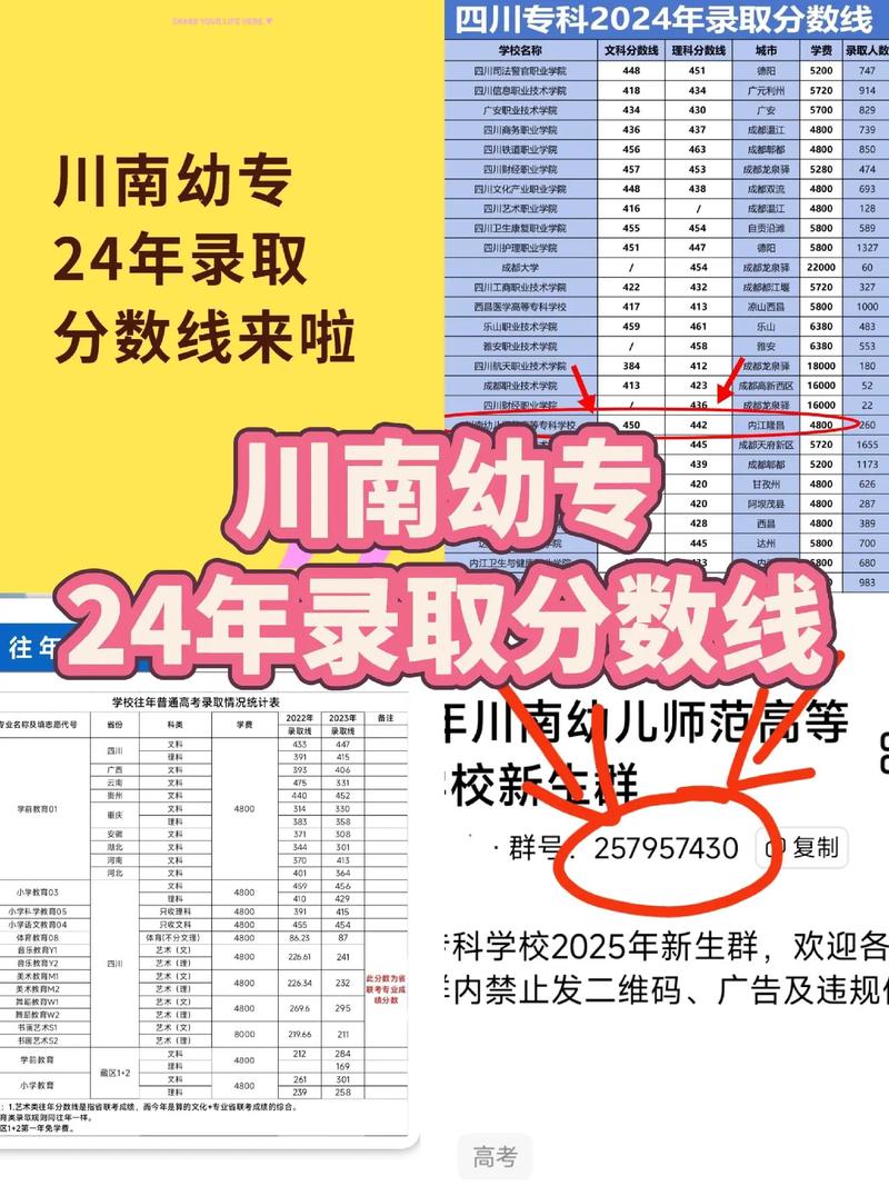 川南幼师2025分数线-图1