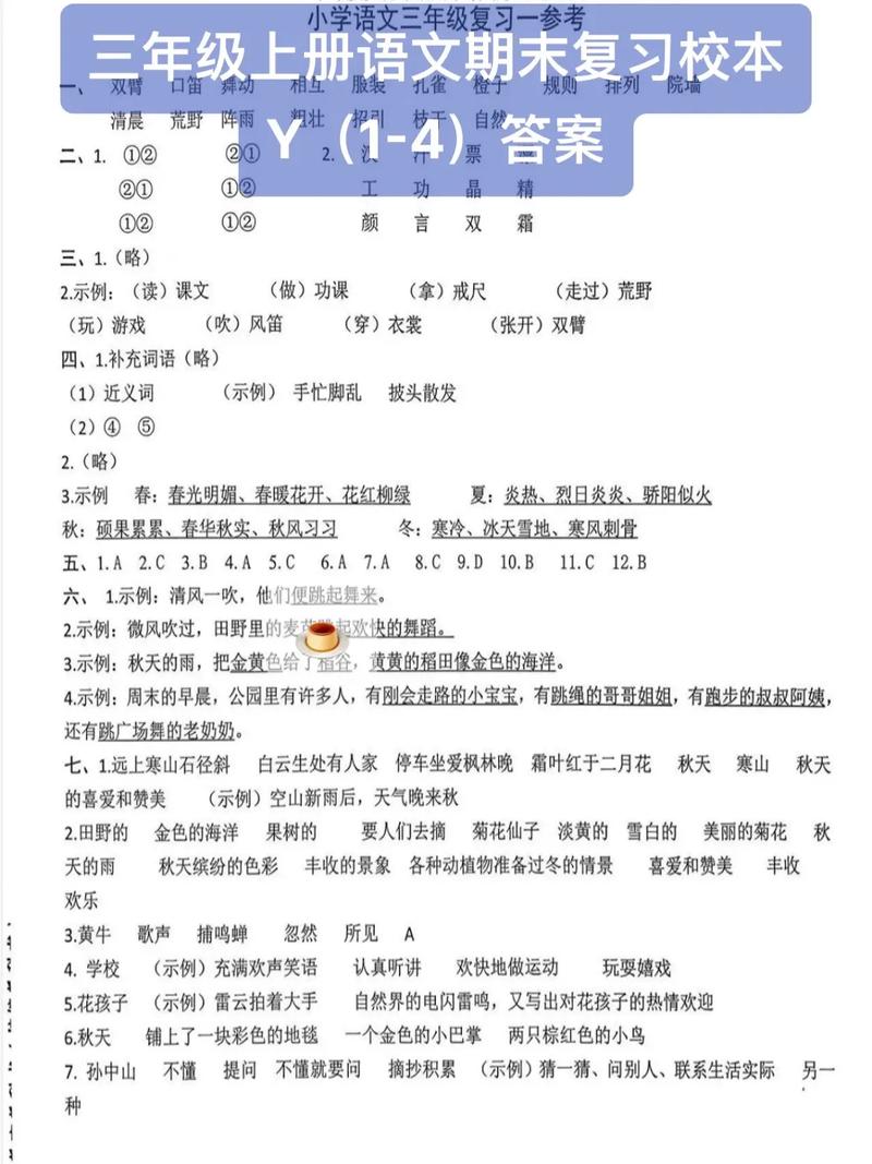 小学语文教学论试题答案如何高效掌握？-图3