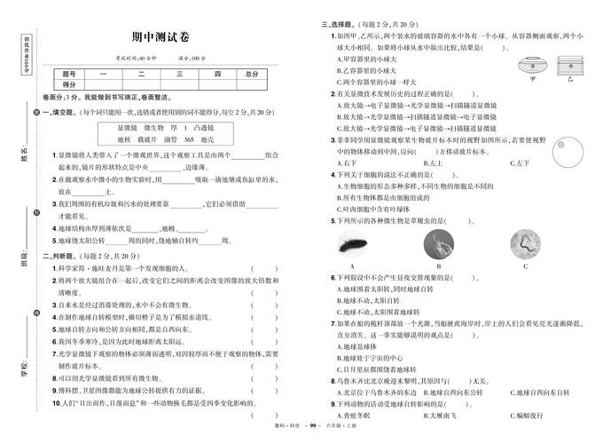 2025年小学科学答案-图3