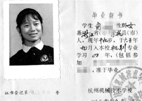 2008高中毕业证样本-图2