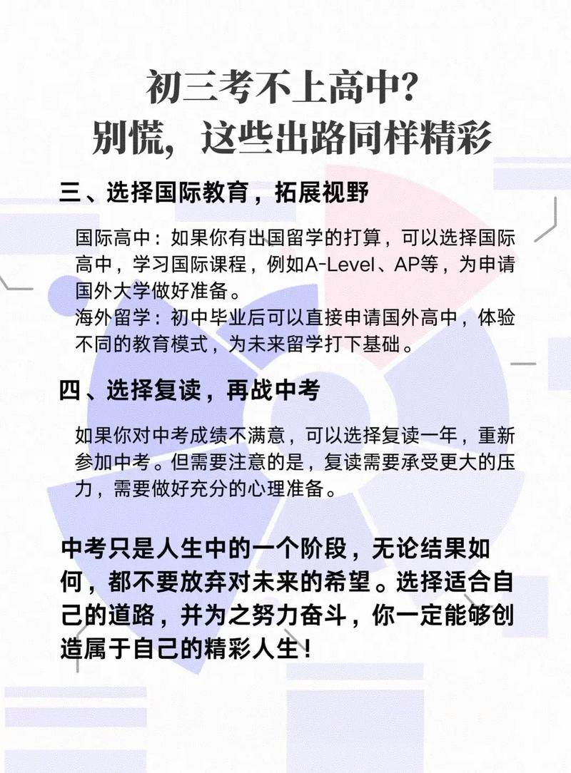 初中落榜后,路在何方?-图3 初中落榜后,路在何方?-图3