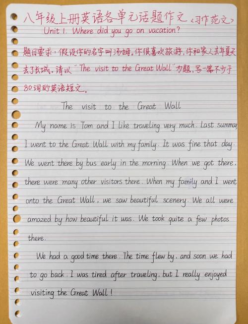 初中80字英语作文怎么写?-图1 初中80字英语作文怎么写?-图1