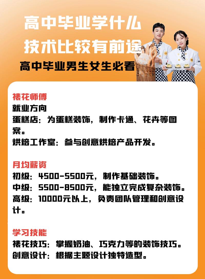 高中毕业学什么技术好就业?-图1 高中毕业学什么技术好就业?-图1