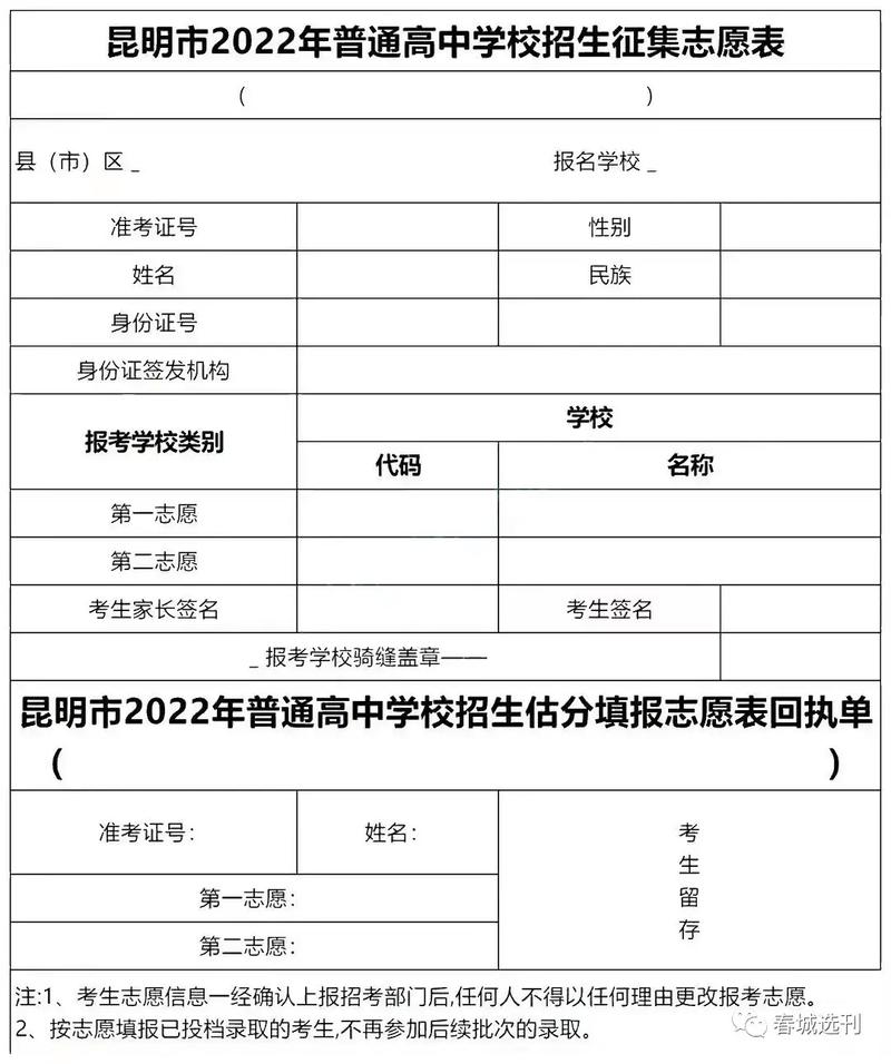 云南中考志愿怎么填?有哪些填报规则?-图1 云南中考志愿怎么填?有哪些填报规则?-图1