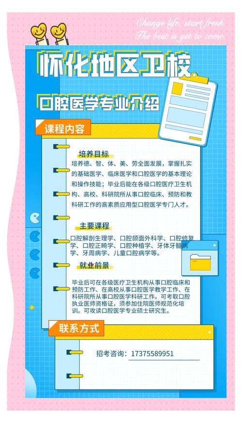 哪里学校招初中囗腔医学-图1