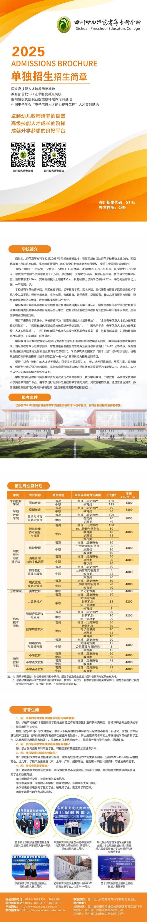 成都幼师单招学校有哪些?-图1 成都幼师单招学校有哪些?-图1
